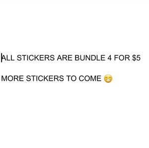 STICKER SALE!!!